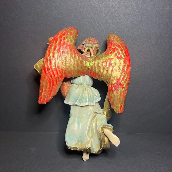 VTG Fontanini Simonetti Depose Italy 470 Angel w/ Mandolin Christmas Ornament - Picture 4 of 7